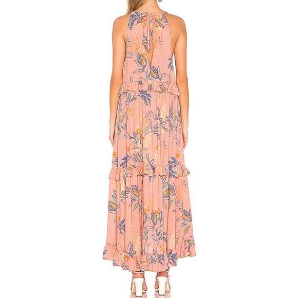 NWT Free People Anita Printed Maxi Dress - Picture 8 of 9